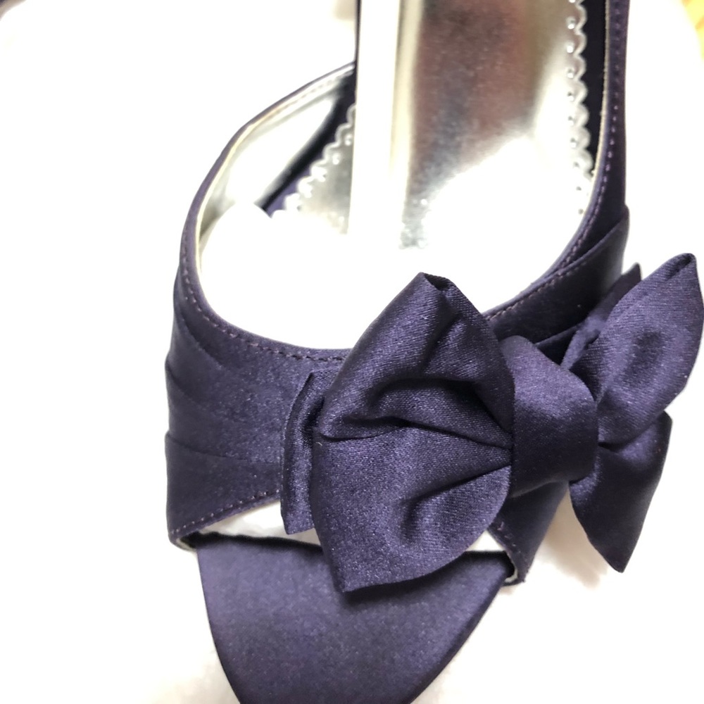 David’s bridal! Plum/purple pumps! Bridesmaids